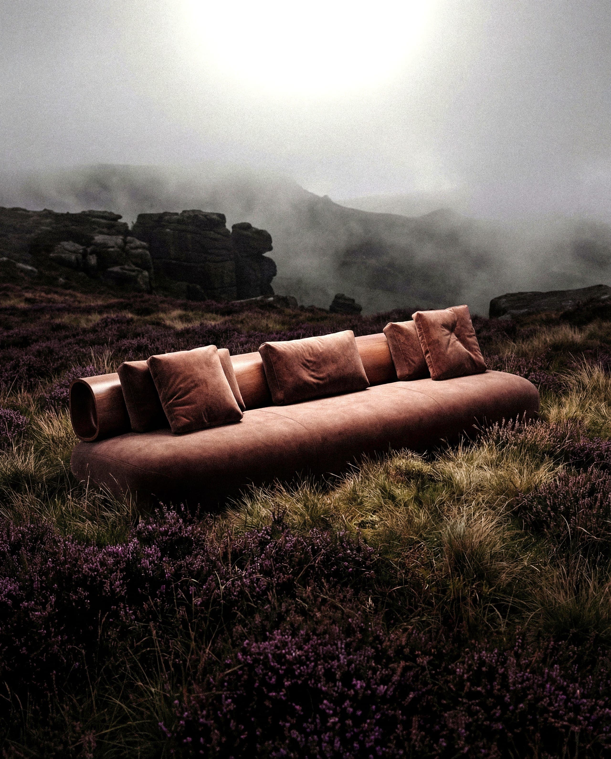 Contorno Sofa | 高地上的粗犷奢华